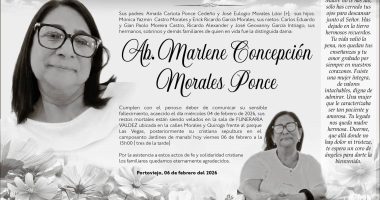 SEPELIO MARLENE CONCEPCION MORALES PONCE – La Voz del Altiplano