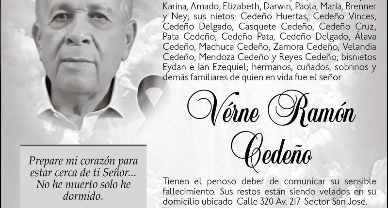 Sepelio Don Verne Ramon – La Voz del Altiplano