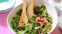 Ensalada de quinoa y espinaca para una dieta saludable – La Voz del Altiplano