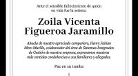 TPM NOTA LUCTUOSA ZOILA VICENTA FIGUEROS JARAMILLO – La Voz del Altiplano