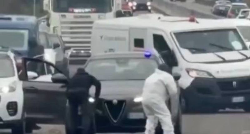 Asalto en autopista italiana: escena de película – La Voz del Altiplano