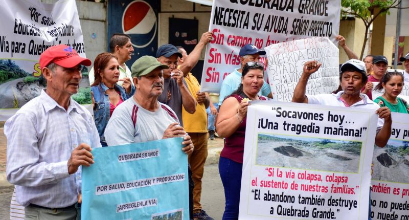 Habitantes de Quebrada Grande exigen obras para evitar colapso de la carretera – La Voz del Altiplano
