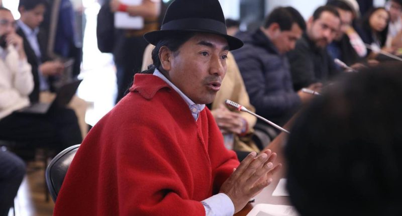 Leonidas Iza rechaza Ley de Minería y Energía de Ecuador – La Voz del Altiplano