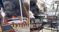 Alarma en el muelle de Posorja por incendio de embarcación – La Voz del Altiplano