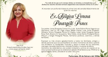 MISA BELGICA LORENA PINARGOTE PONCE – La Voz del Altiplano