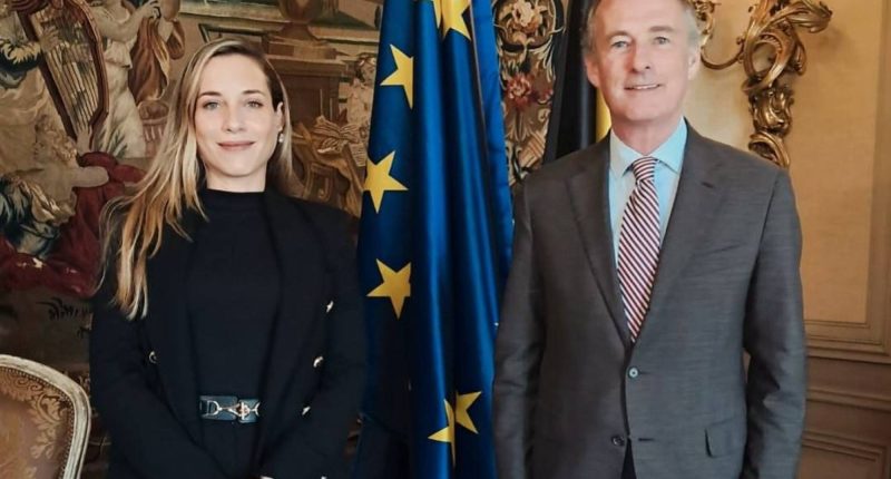 Andrea González Nader inicia funciones en Bélgica – La Voz del Altiplano