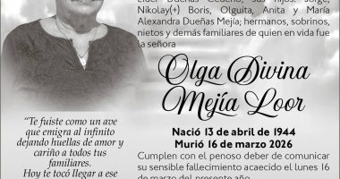 MISA OLGA MEJIA LOOR – La Voz del Altiplano