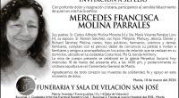 SEPELIO MERCEDES FRANCISCA MOLINA PARRALES – La Voz del Altiplano