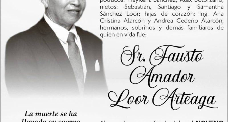 MISA FAUSTO LOOR – La Voz del Altiplano