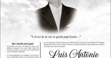 MISA LUIS ANTONIO GARCIA GARCIA – La Voz del Altiplano