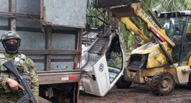 Deshuesadero de camiones robados descubierto en ríos – La Voz del Altiplano