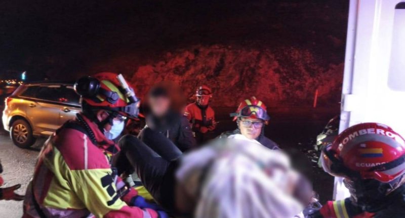 Siete heridos en choque en la vía Quito-Papallacta – La Voz del Altiplano