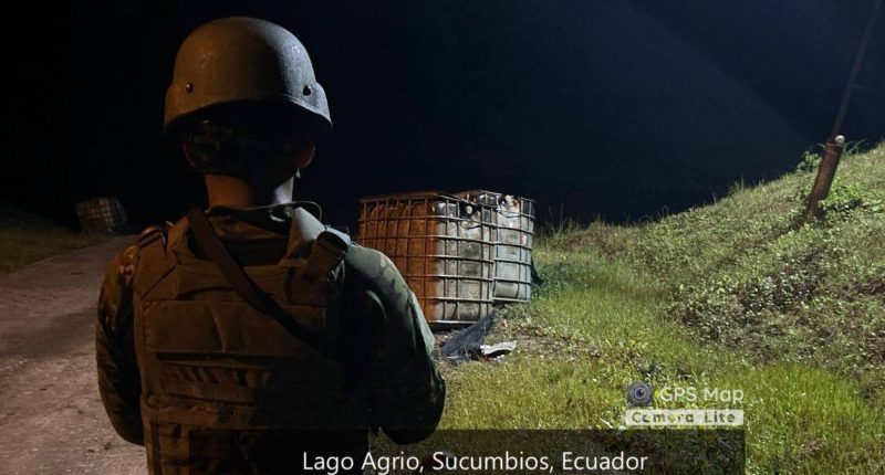 1,800 Galones de Combustible Decomisados en Dureno, Sucumbíos – La Voz del Altiplano