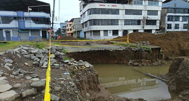 Socavón en Santo Domingo – La Voz del Altiplano