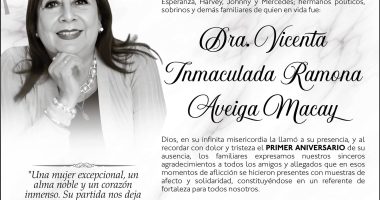 Misa VICENTA INMACULADA RAMONA AVEIGA MACAY – La Voz del Altiplano