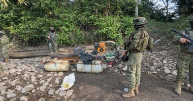 Inhabilitan maquinaria de minería ilegal en Sucumbíos – La Voz del Altiplano