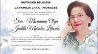 MISA MAXIMINA OLGA JUDITH MORALES LITARDO – La Voz del Altiplano
