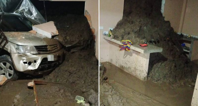 Una vivienda colapsa tras aluvión en Cañar – La Voz del Altiplano