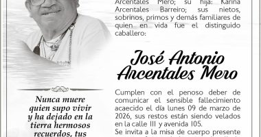 SEPELIO JOSÉ ANTONIO ARCENTALES MERO – La Voz del Altiplano