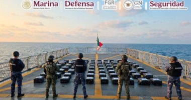 México intercepta cocaína a 200 millas de su costa en operativo – La Voz del Altiplano