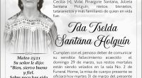 SEPELIO Ida Iselda Santana Holguin – La Voz del Altiplano