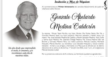 INVITACIÓN A MISA: Gonzalo Abelardo Medina Calderón – La Voz del Altiplano