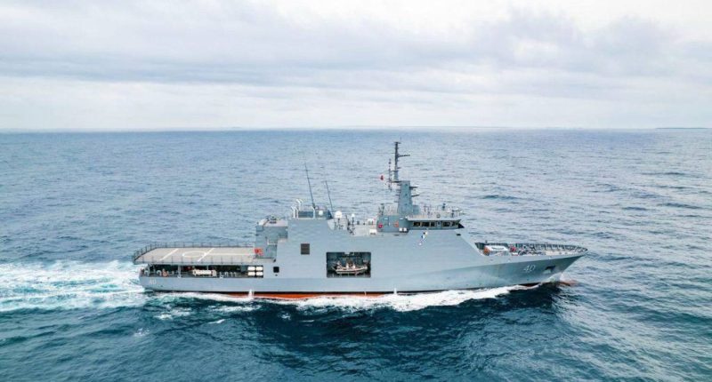 Colombia presenta la patrullera oceánica ARC 24 de julio – La Voz del Altiplano