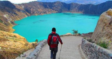 Deslizamiento causó olas en Quilotoa – La Voz del Altiplano