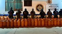 Decomiso de combustible y gas en bodegas clandestinas Huaquillas – La Voz del Altiplano