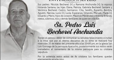 SEPELIO LUIS BECHEREL ANCHUNDIA – La Voz del Altiplano