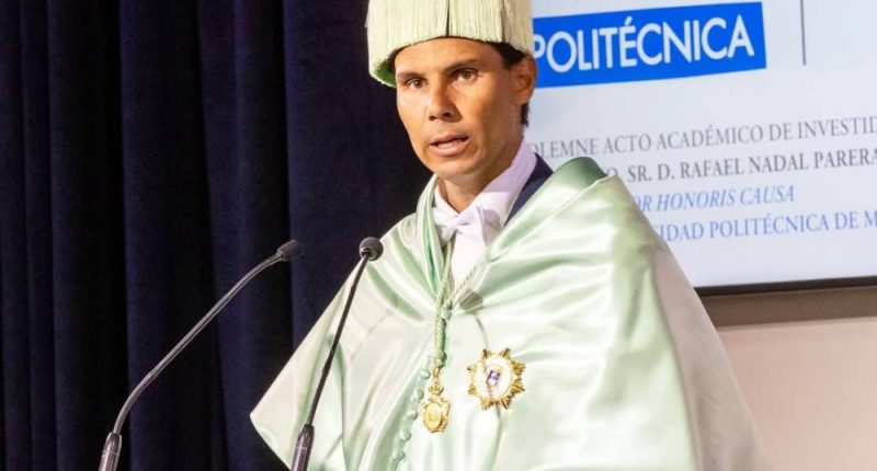 Rafael Nadal es investido doctor honoris causa en Madrid – La Voz del Altiplano