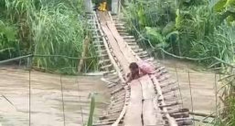 Salvó el puente, pero casi pierde la vida: la impactante escena vivida en Chirijos – La Voz del Altiplano