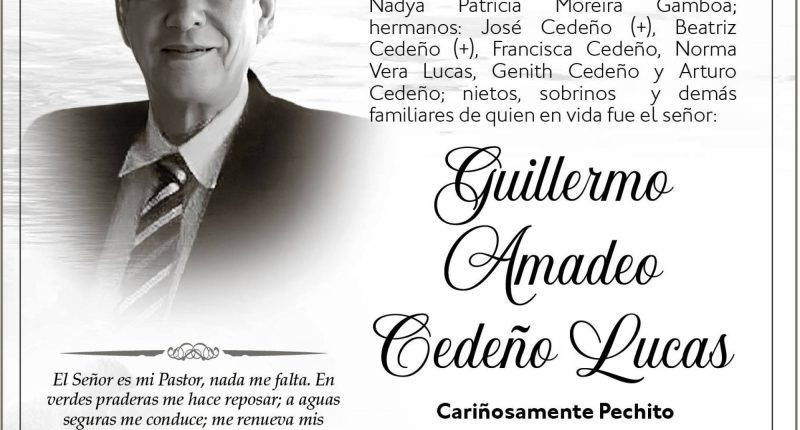 MISA GUILLERMO CEDEÑO LUCAS – La Voz del Altiplano