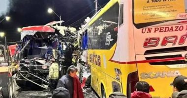 choque de buses deja cinco muertos equedó grabado – La Voz del Altiplano