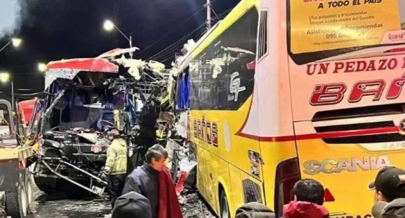 choque de buses deja cinco muertos equedó grabado – La Voz del Altiplano