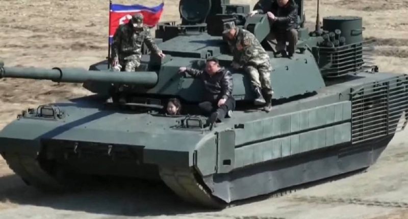 Hija de Kim Jong Un condujo un tanque de guerra – La Voz del Altiplano