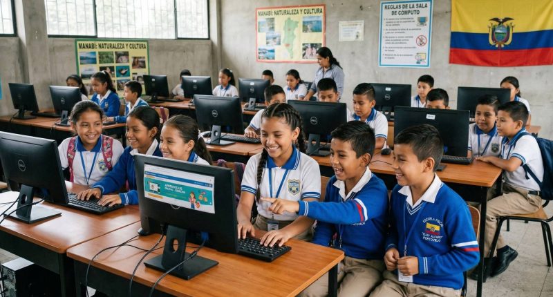 Conectividad educativa en Ecuador con fibra óptica – La Voz del Altiplano