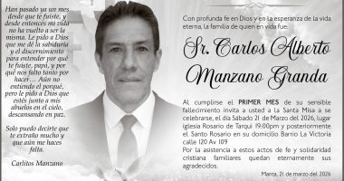 MISA CARLOS ALBERTO MANZANO GRANDA – La Voz del Altiplano