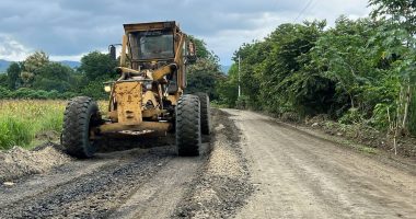 Trabajos en la vía Colón – La Voz del Altiplano