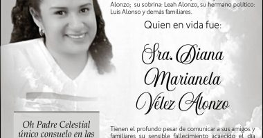 SEPELIO DIANA MARIANELA VELEZ ALONZO – La Voz del Altiplano