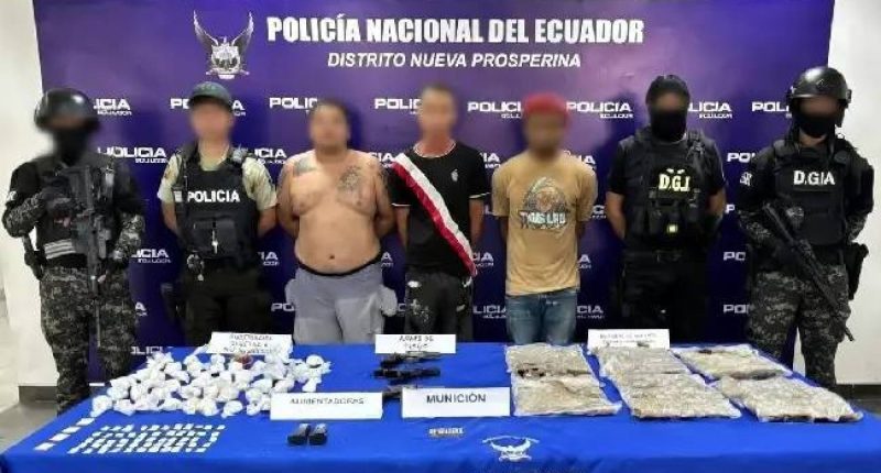 Fiscalía procesa a tres de ‘los choneros’ por drogas y armas – La Voz del Altiplano