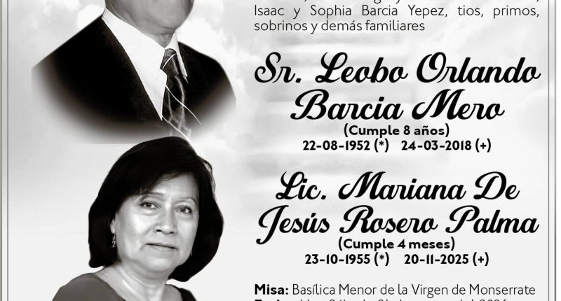 MISA LEOBO BARCIA MARIANA ROSERO – La Voz del Altiplano