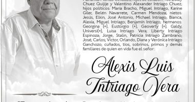 SEPELIO ALEXIS LUIS INTRIAGO VERA – La Voz del Altiplano