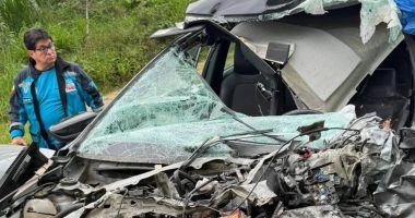 Accidente mortal en el oriente ecuatoriano: auto destruido – La Voz del Altiplano