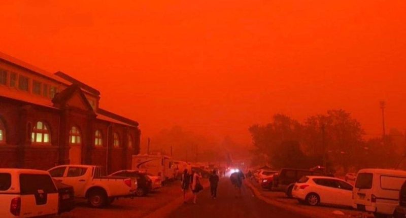 Cielo rojo en Australia: fenómeno natural sorprendente – La Voz del Altiplano