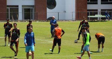 Celestes motivados para el duelo ambateño – La Voz del Altiplano