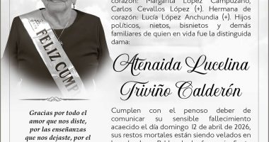 SEPELIO ATENAIDA LUCELINA TRIVIÑO CALDERON – La Voz del Altiplano