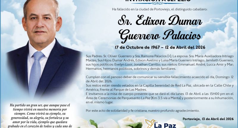 SEPELIO EDIXON DUMAR GUERRERO PALACIOS – La Voz del Altiplano
