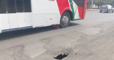 Nuevo socavón aparece en avenida principal de Portoviejo – La Voz del Altiplano