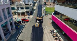 Manta impulsa bacheo asfáltico en zonas críticas de la ciudad – La Voz del Altiplano